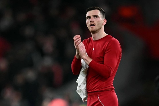 El defensor escocés Andy Robertson dejará el Liverpool a final de temporada
